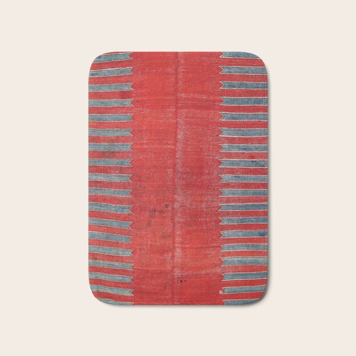 Yürük  Antique Manisa West Anatolian Kilim Print Bath Mat Gallery Image 1