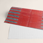 Yürük  Antique Manisa West Anatolian Kilim Print Wrapping Paper Gallery Image 2