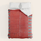 Yürük  Antique Manisa West Anatolian Kilim Print Duvet Cover Gallery Image 6