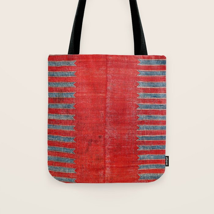 Yürük  Antique Manisa West Anatolian Kilim Print Tote Bag Gallery Image 1