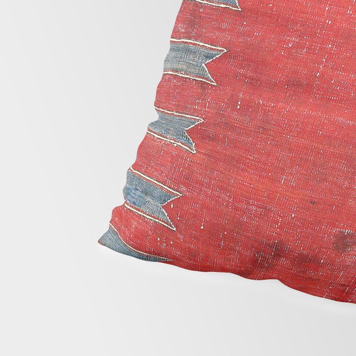 Yürük  Antique Manisa West Anatolian Kilim Print Pillow Sham Gallery Image 4