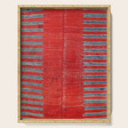 Yürük  Antique Manisa West Anatolian Kilim Print Serving Tray Gallery Image 1