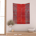 Yürük  Antique Manisa West Anatolian Kilim Print Wall Tapestry Gallery Image 2