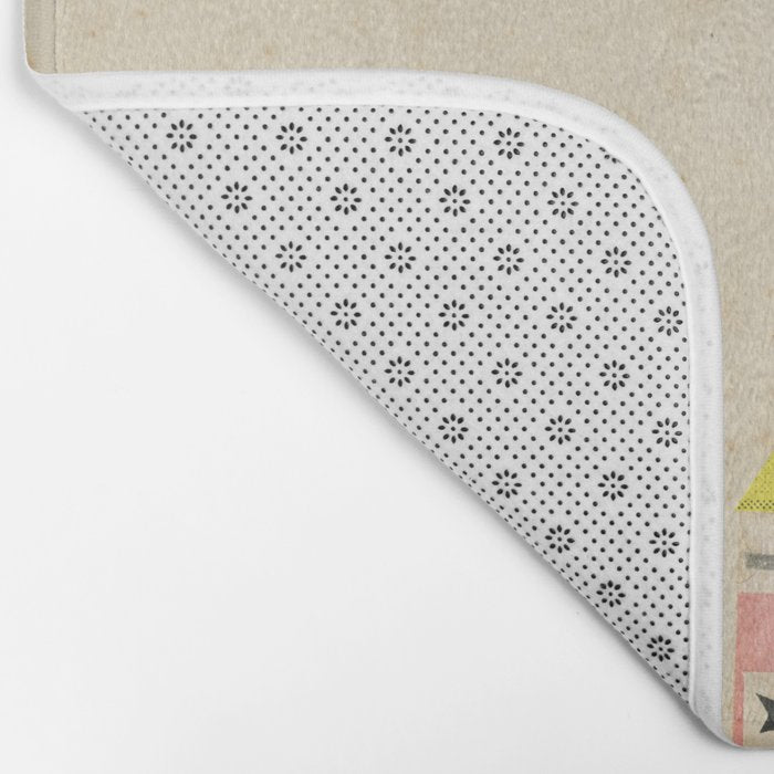 Eclectic Beach Huts Bath Mat Gallery Image 2