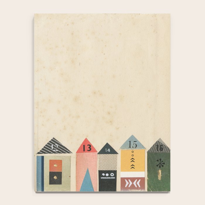 Eclectic Beach Huts Notebook Gallery Image 4