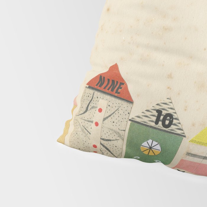 Eclectic Beach Huts Pillow Sham Gallery Image 4