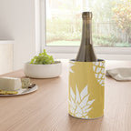 Tropical, Pineapples, Navy Blue ad White Wine Chiller Gallery Image 4