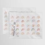 Pastel Rainbows Placemat Gallery Image 1
