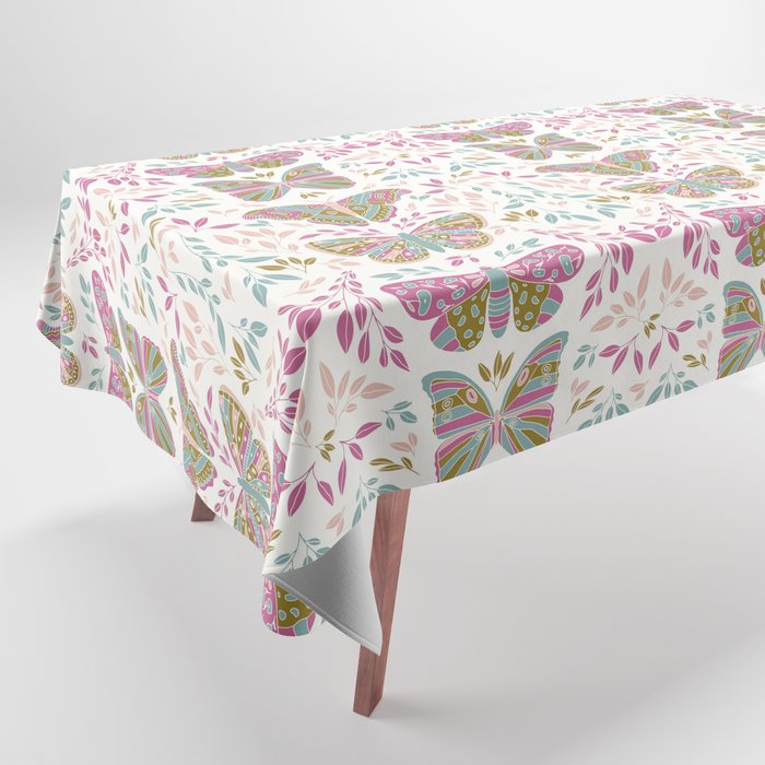 Vintage Butterflies  Tablecloth Gallery Image 1