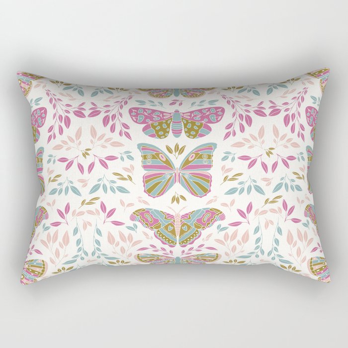 Vintage Butterflies  Rectangular Pillow Gallery Image 1