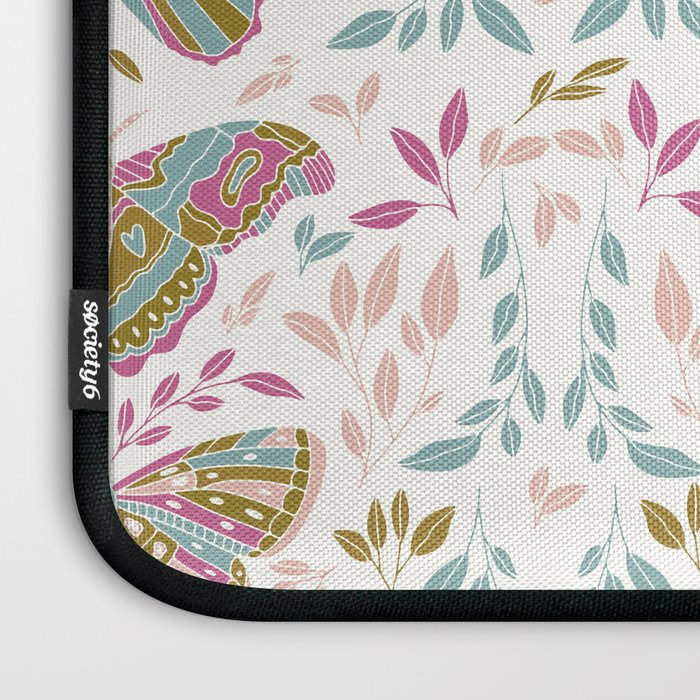 Vintage Butterflies  Laptop Sleeve Gallery Image 3