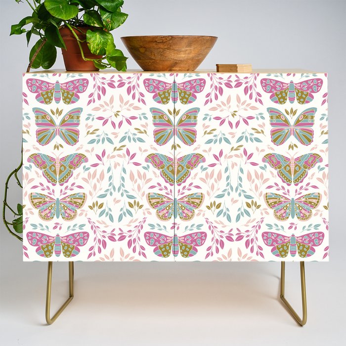 Vintage Butterflies  Credenza Gallery Image 1