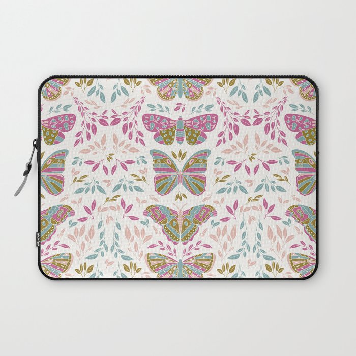 Vintage Butterflies  Laptop Sleeve Gallery Image 1