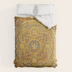Buddhist Gold Avalokiteshvara Mandala Thangka Comforter Gallery Image 6