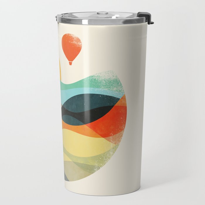 Let the world be your guide Travel Mug Gallery Image 2