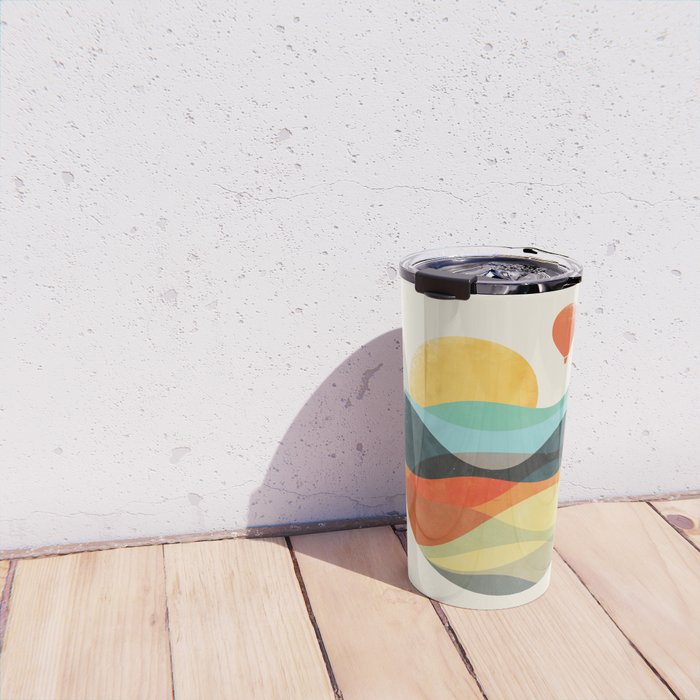 Let the world be your guide Travel Mug Gallery Image 4