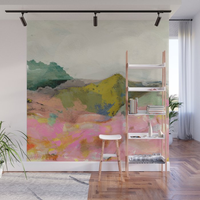 summer landscape Wall Mural Gallery Image 1