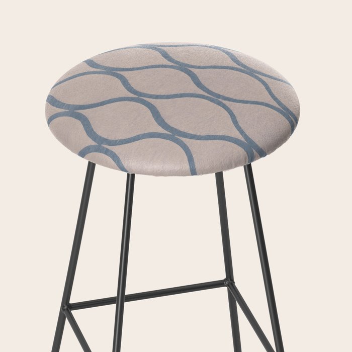 Elegant Sway Pattern Stool Gallery Image 2