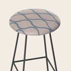 Elegant Sway Pattern Stool Gallery Image 2