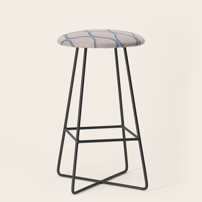 Elegant Sway Pattern Stool Gallery Image 1