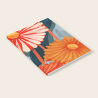 Dahlia Flower Painting Notebook Gallery Image 2