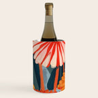 Dahlia Flower Painting Wine Chiller Gallery Image 1