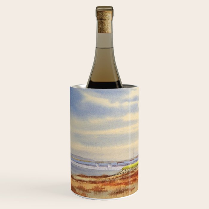 Harbor Town Golf Course 18th Hole South Carolina Wine Chiller Gallery Image 2