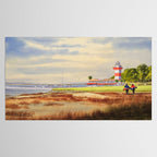Harbor Town Golf Course 18th Hole South Carolina Tablecloth Gallery Image 2