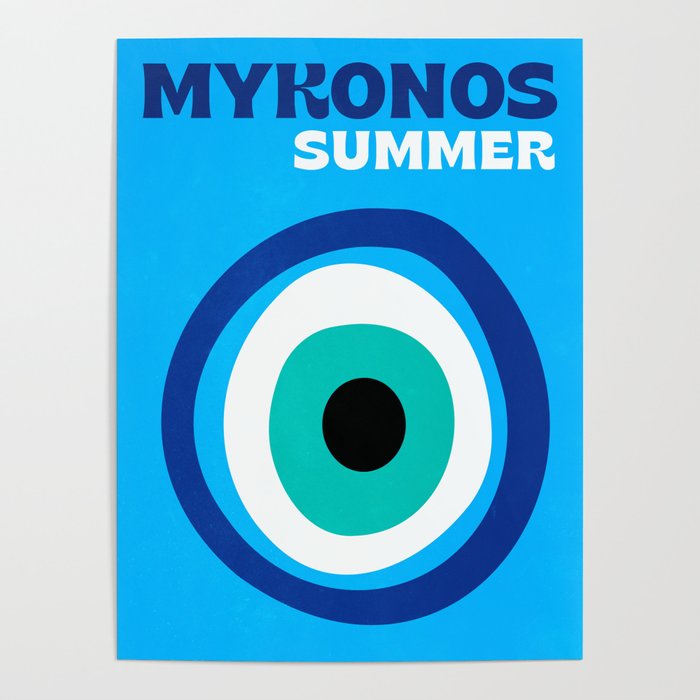 Mykonos: Vintage Travel Colour Series 03 Poster Gallery Image 4
