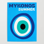 Mykonos: Vintage Travel Colour Series 03 Poster Gallery Image 4
