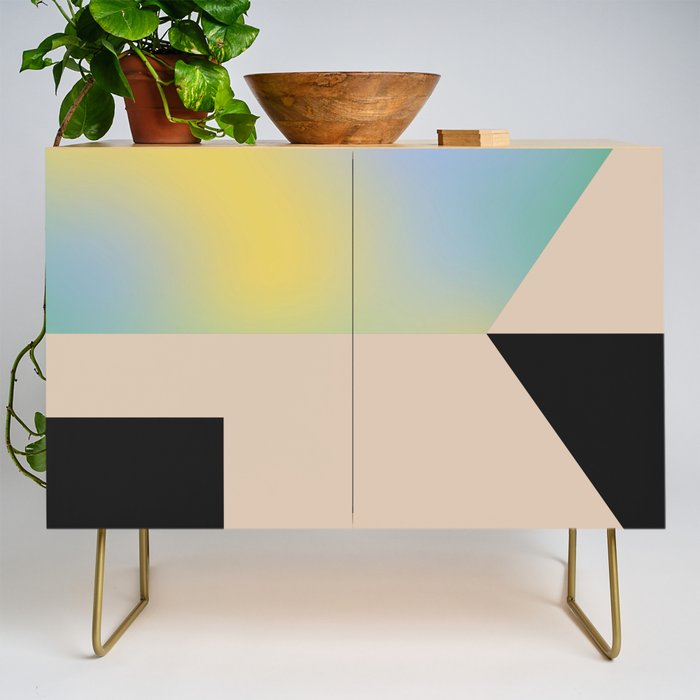 Modern Abstraction 5 Credenza Gallery Image 1