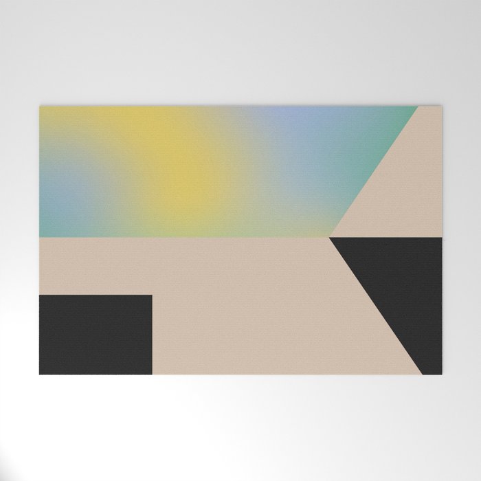 Modern Abstraction 5 Welcome Mat Gallery Image 1
