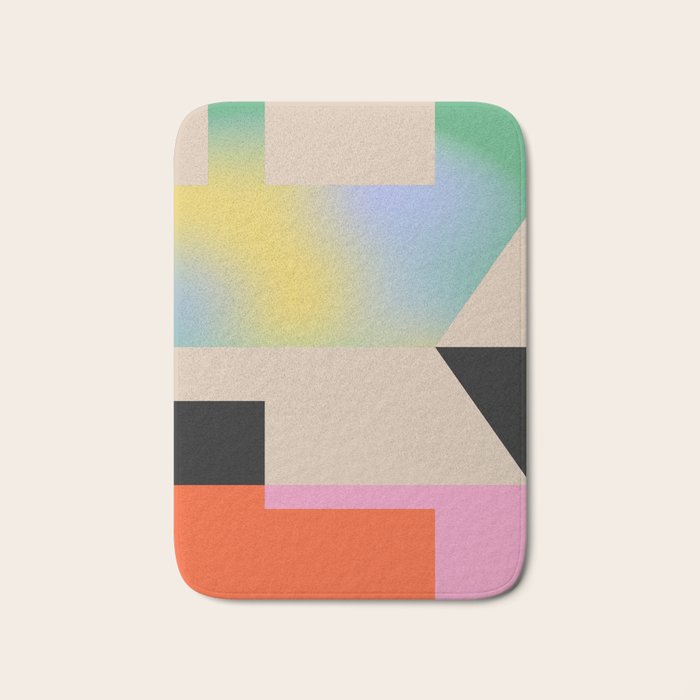 Modern Abstraction 5 Bath Mat Gallery Image 1