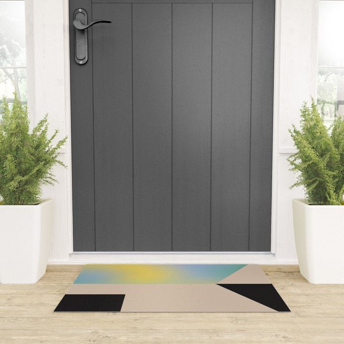 Modern Abstraction 5 Welcome Mat Gallery Image 3