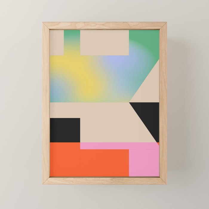 Modern Abstraction 5 Mini Art Print Gallery Image 1