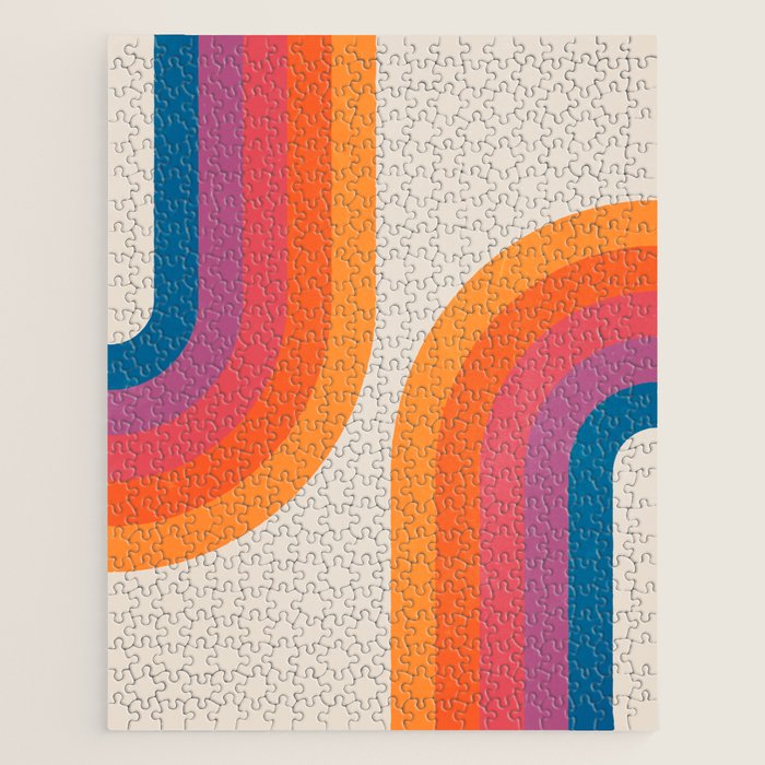Vintage California Sun: Arches 02 Jigsaw Puzzle Gallery Image 1