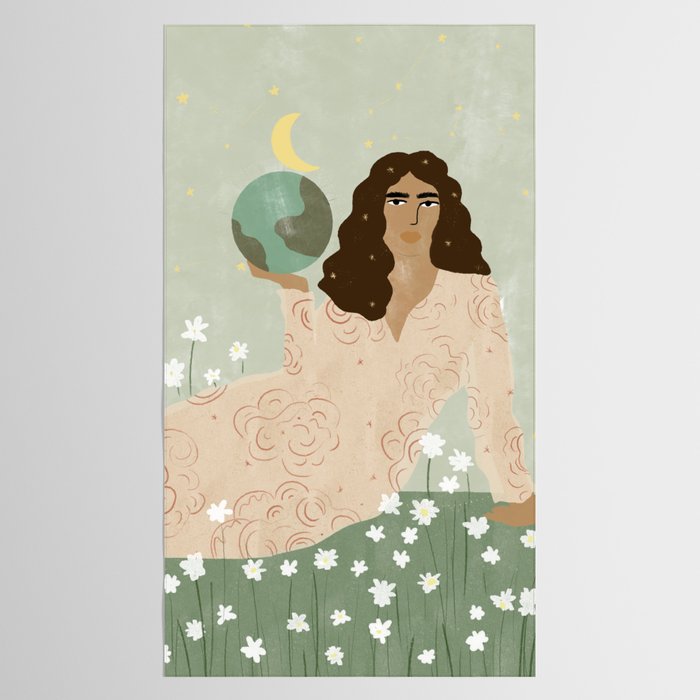 God is a Woman Tablecloth Gallery Image 2