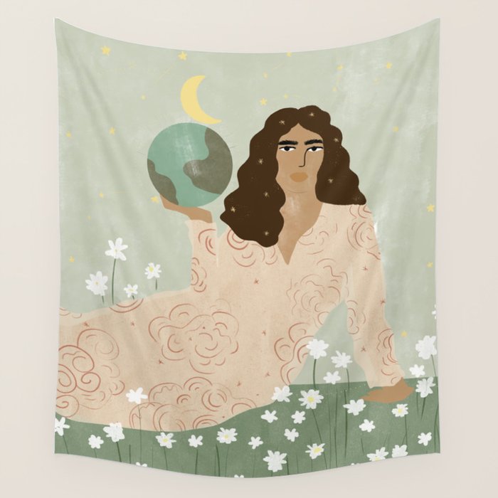 God is a Woman Wall Tapestry Gallery Image 4