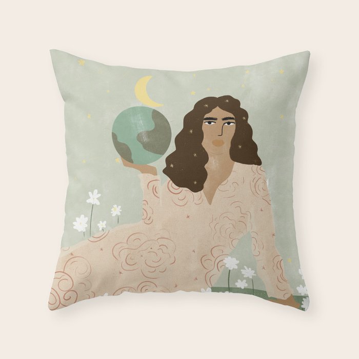 God is a Woman Throw Pillow Gallery Image 6