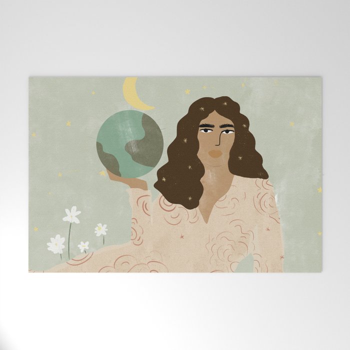 God is a Woman Welcome Mat Gallery Image 1