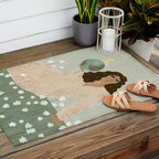 God is a Woman Outdoor Rug Gallery Image 2