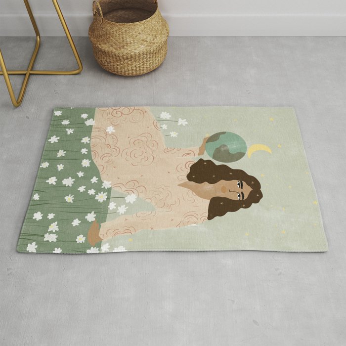 God is a Woman Rug Gallery Image 1