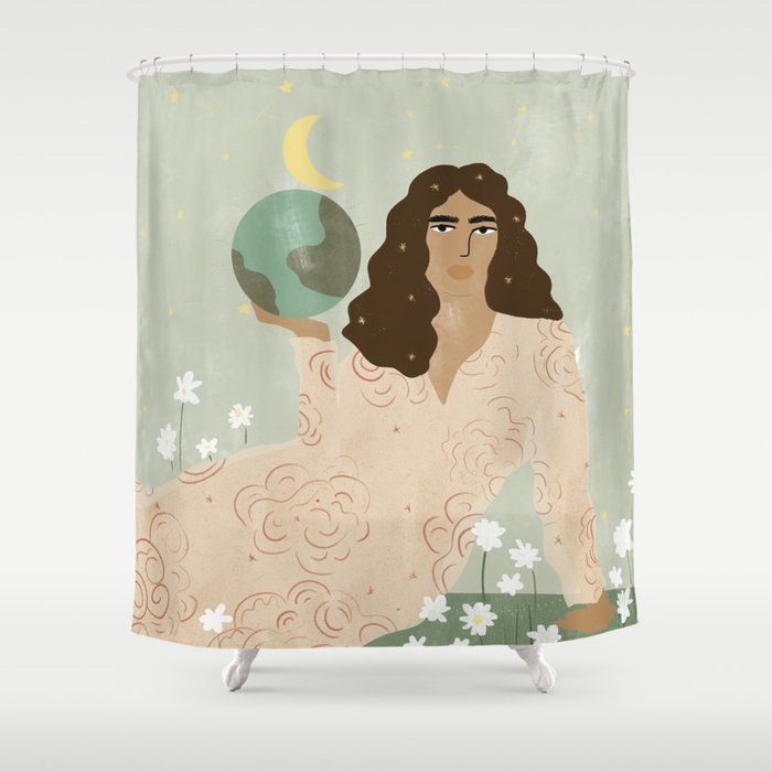 God is a Woman Shower Curtain Gallery Image 1