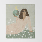God is a Woman Throw Blanket Gallery Image 2