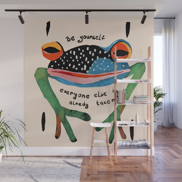 Be Yourself Wall Mural Gallery Image 1