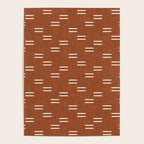 double dash - burnt orange Poster Gallery Image 4