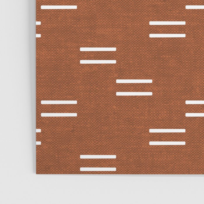 double dash - burnt orange Poster Gallery Image 3