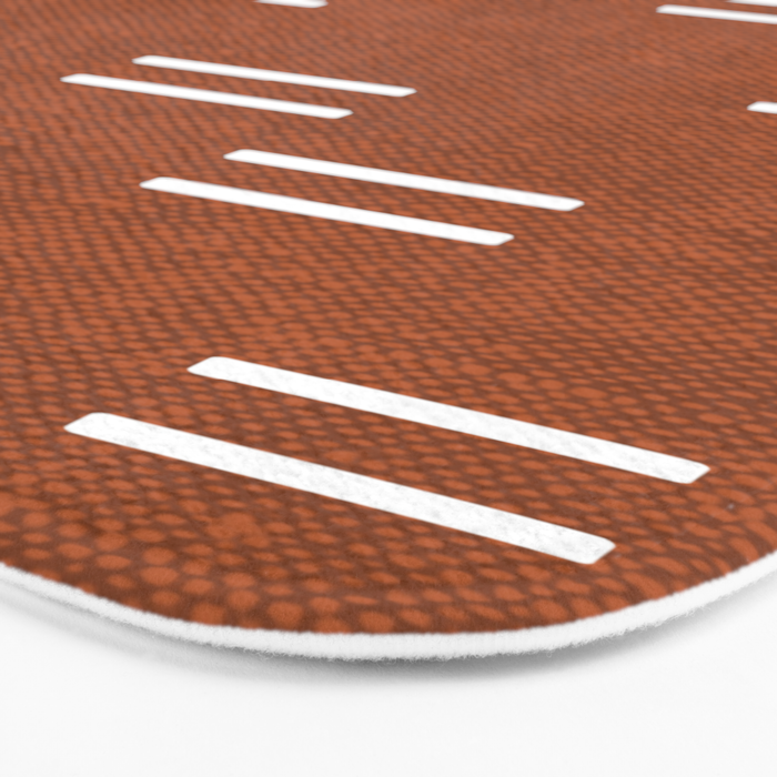 double dash - burnt orange Bath Mat Gallery Image 3