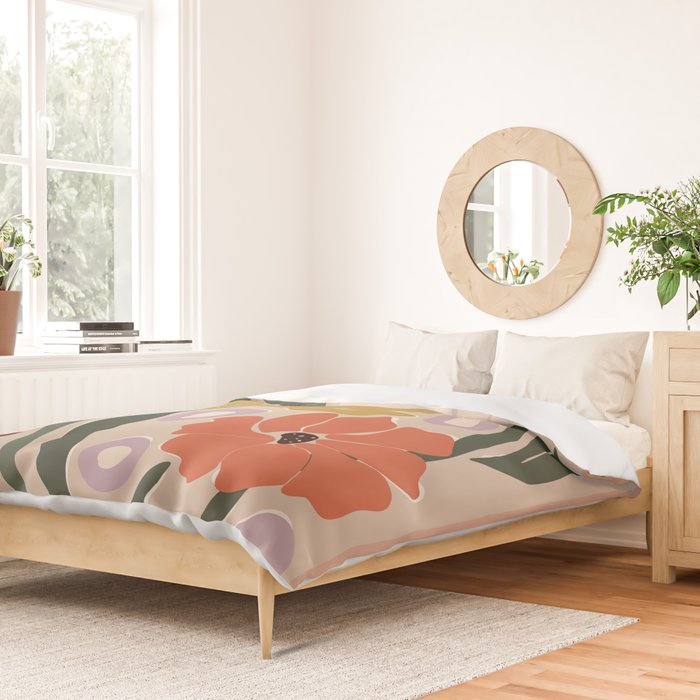 flower market london  Duvet Cover Gallery Image 2