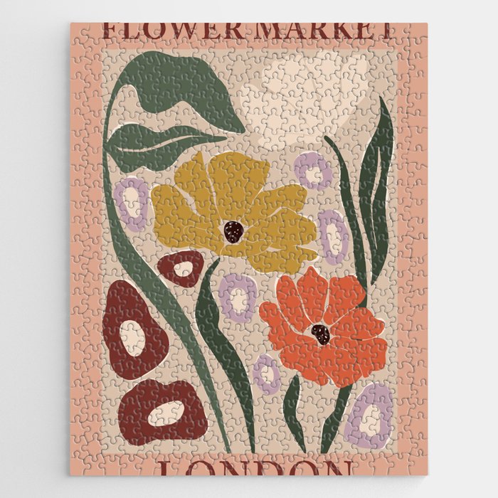 flower market london  Jigsaw Puzzle Gallery Image 1